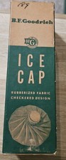 Vintage B F Goodrich Ice Cap No 38 9 Inch Checkered NOS In Box picture