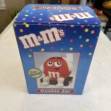 M&M’s Red “I’m Baaad” Cookie Jar #97200 New in Box NOS Ceramic Collectible picture