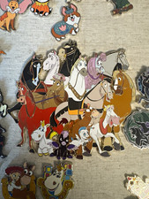 Disney Horses “Equine Crew” LE60 Jumbo Fantasy Pin picture