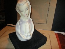 Vintage American Goldscheida Fumavo Porcelain Madonna picture