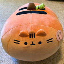 2026 Pusheen Big Mochi Pumpkin Squisheen Cat Plush  picture