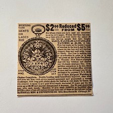 National Mfg & Importing Co Elgin Watches Chicago IL 1906 Minneapolis Ad 5AL1-S9 picture