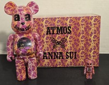 MEDICOM TOY BE@RBRICK atmos × ANNA SUI 100％ & 400％ Action Figure JAPAN picture