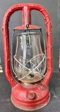 Vintage New York NY Dietz Monarch Kerosene Lantern Tubular Lantern picture