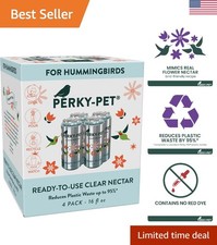 Clear Hummingbird Nectar - 4 x 16 Oz Cans, No Mixing, Bird-Friendly Formula picture