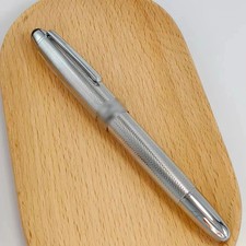 Creative Lemon M8 Metal Fountain Pen Hand-Polished Nib Soft Blade Writing Gift picture