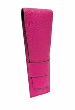Authentic Hermès Pen Case Fuchsia Pink Chèvre Goatskin picture