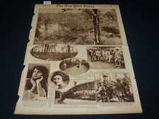 1922 MARCH 5 NEW YORK TIMES PICTURE SECTION NO. 4 & 5 - BABE RUTH - NT 8852 picture
