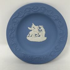 Wedgwood  Jasperware Blue Small Trinket Dish Vintage Perfect Shape picture