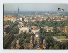 Postcard Aerial View Riga Latvia picture