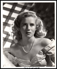 Hollywood Beauty JACQUELINE WHITE STYLISH POSE 1940s STUNNING PORTRAIT Photo 778 picture