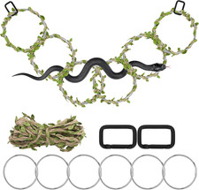 1+1 Small Snake Enrichment Rings for Ball Python, Climbing Toys for Corn Snake picture