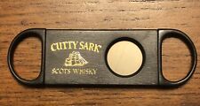 1990s Cutty Sark Blended Scott Whiskey Black Cigar cutter Stainless Steel Blade picture