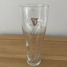 Guinness Palladian Pint Glass 20oz Brand New Genuine Very Rare picture