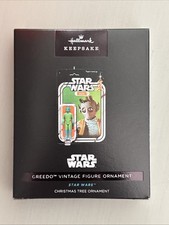 HALLMARK 2026 NYCC STAR WARS VINTAGE FIGURE GREEDO ORNAMENT picture