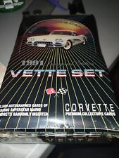 1991 Inaugural VETTE SET Unopened Hobby Box of  36 packs Corvette Trading Cards picture