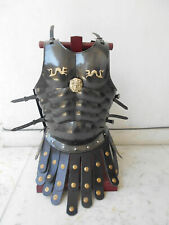 Christmas Medieval Muscle Armour Jacket Black Antique Recreation Jacket picture