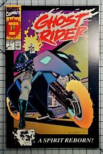 Ghost Rider 1 (1990) RARE Second print PRESSED AND CLEANED key GRAIL picture