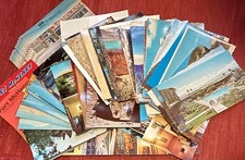 Vintage 1940-60's Assorted Souvenir & Sightseeing 89 Postcards 3 Booklets picture