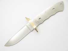 Vintage Herbertz Seki Japan Rostfrei Fixed Hunting Knife Drop Point Blade Blank picture