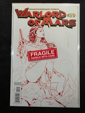 WARLORD OF MARS DEJAH THORIS 29 VARIANT RED SKETCH CEZAR REZAK HIGH END NM 1 V picture
