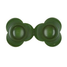 c1940's Green Art Deco Bakelite buckle set picture