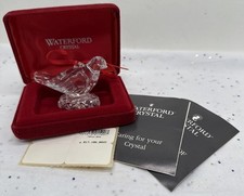 Vintage Waterford 1996 Turtle Dove, 12 Days of Christmas, Waterford Turtle Dove picture