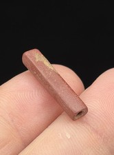 WOW RARE 1720s FUR TRADE CATLINTE BEAD-PA Arrowhead-NY-TOWNLEY REED-IROQUOIS picture