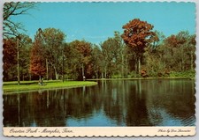 1977 Overton Park Memphis Tennessee Chrome Postcard Dexter Press Scalloped picture