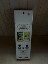 VINTAGE 1990 CONDOM VENDING MACHINE ORIGINAL NOVELTY PREVIOUSLY REFURBISHED picture