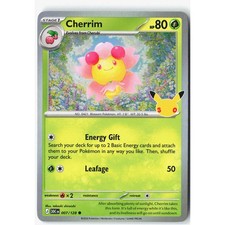 Pokemon Cherrim [Holofoil] ME: 30th Celebration 007/128 picture