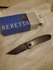 Beretta Avenger 2 Warren Thomas design carbon fiber rare vintage pocket knife picture