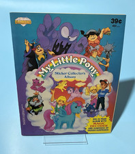 Vintage 1986 My Little Pony Sticker Collector’s Album Book Hasbro EMPTY UNUSED picture