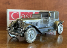 Coin Bank Classic Antique Autos Banthrico 1927 Lincoln Brougham Original Box picture