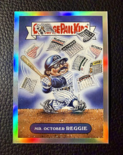 Topps Garbage Pail Kids Cooperstown Chrome 2026 GPK-23 Mr. October Reggie picture