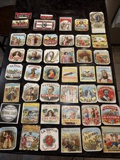 Antique Cigar Box Labels Unused - Mint Condition 44 Different Labels 802 Total picture