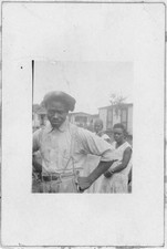Belle Glade Florida 1935 African American Quartet Leader Musicians Portrait picture