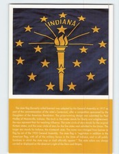 State Flag of Indiana USA F-304279 picture
