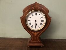 R&Co Mahogany Inlaid Balloon Clock For Spares Or Repair picture