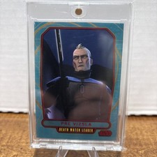 Pre Vizsla 2012 Topps Star Wars Galactic Files Red /35 #235 picture