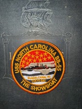 USS North Carolina BB-55 Patch – Hook and loop, 4 in picture