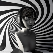 UNBOX UJunji Ito Uzumaki Azami Kurotani Horror Anime Fashion Figure Model New picture
