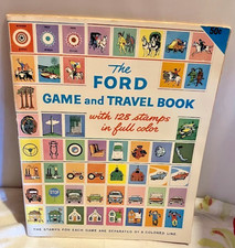 1959 The FORD Game And Travel Book With 128 Stamps In Full Color UNUSED Galaxie picture