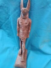 Rare ancient Egyptian antiquities Anubis Statue 26 cm High Pharaonic Stone BC picture