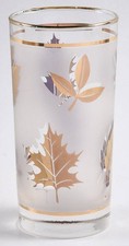 Libbey Glass Company Golden Foliage 12 Oz Tumbler 6670789 picture