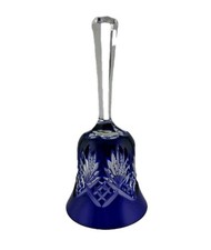 Faberge Odessa 1st Ed Christmas Bell Hungarian Cobalt Blue 7.5