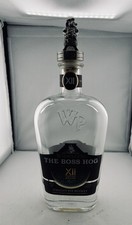 WhistlePig Boss Hog XII Feather & Flame Empty Bottle Pewter Stopper No Box picture