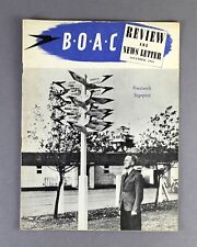 BOAC REVIEW & NEWS LETTER STAFF MAGAZINE NOVEMBER 1950 GETTING READY FOR COMET picture