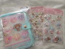 Sanrio Sugarbunnies sticker sheets and  binder new picture