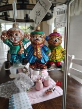 Christopher Radko Three Little Kittens Ornament Christmas Holiday 99-114-0 picture